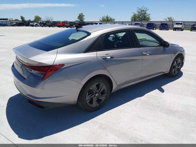 2023 HYUNDAI ELANTRA HYBRID BLUE 4