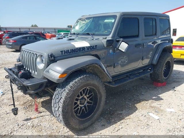 2022 JEEP WRANGLER 4XE UNLIMITED SAHARA 4X4 2