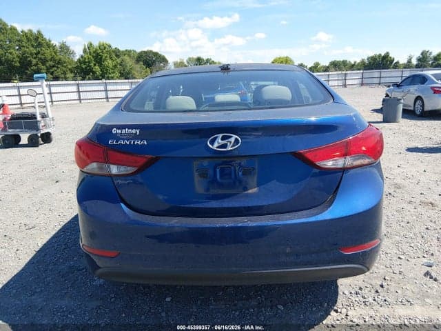 2016 HYUNDAI ELANTRA SE 16