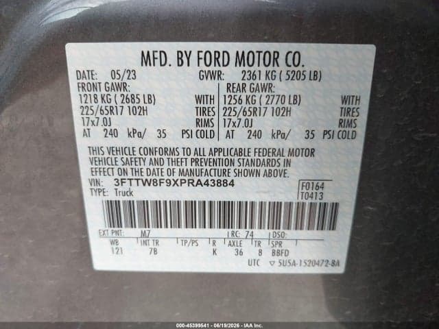 2023 FORD MAVERICK XLT 9