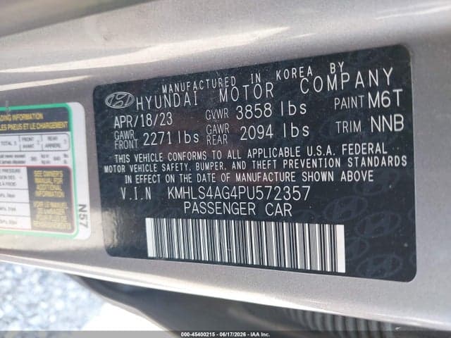 2023 HYUNDAI ELANTRA SEL 9
