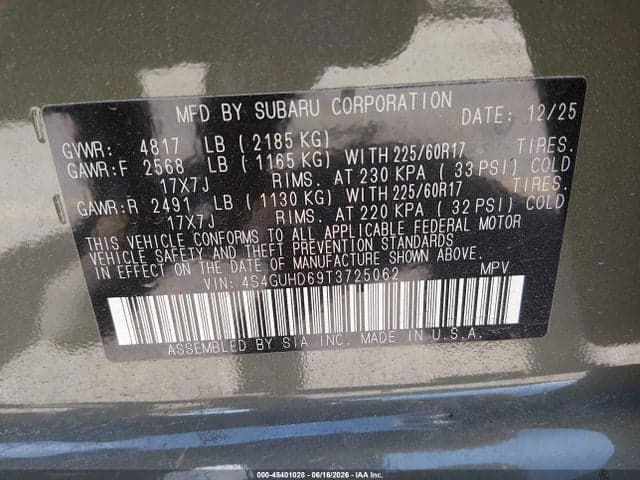2026 SUBARU CROSSTREK PREMIUM 9