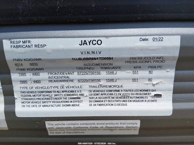2022 JAYCO OTHER 9