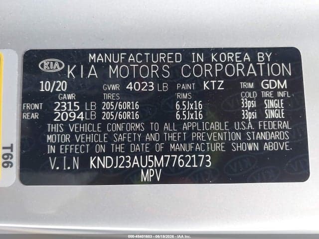 2021 KIA SOUL S 9