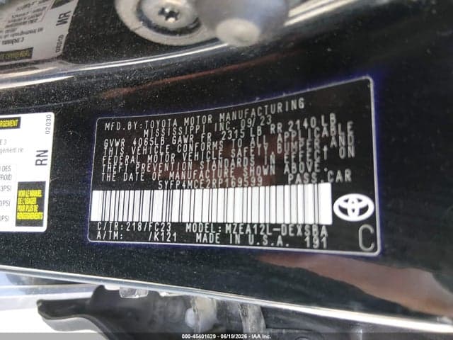 2024 TOYOTA COROLLA SE 9