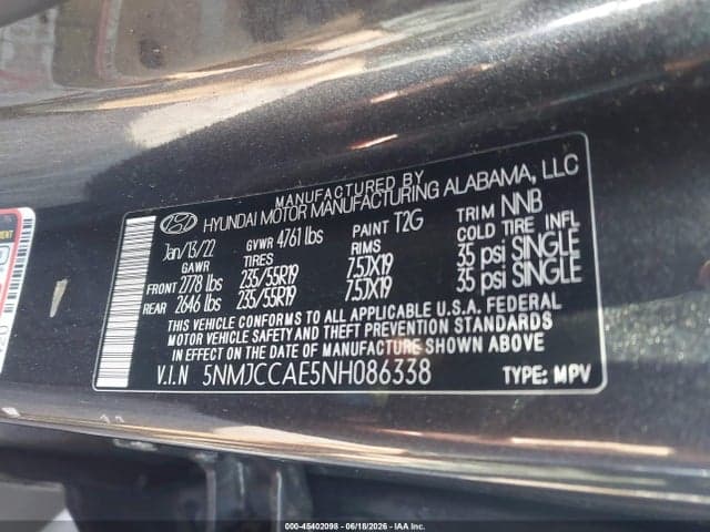 2022 HYUNDAI TUCSON SEL 9