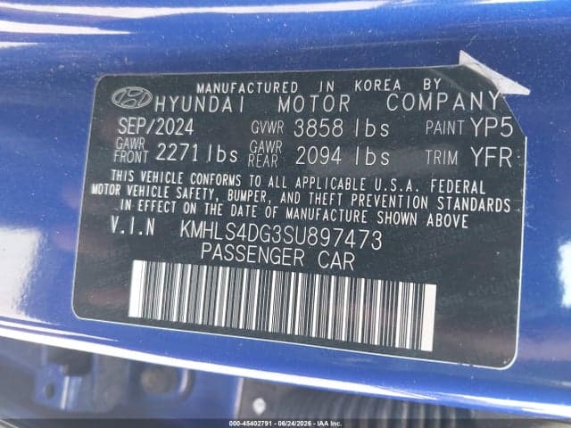 2025 HYUNDAI ELANTRA SEL CONVENIENCE 9