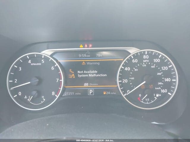 2024 NISSAN SENTRA SR XTRONIC CVT 7