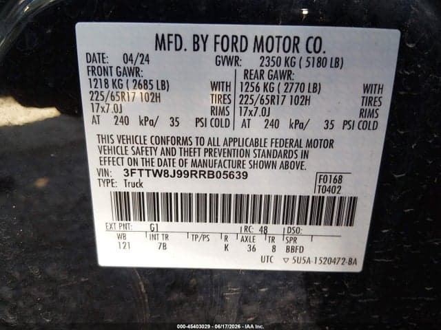 2024 FORD MAVERICK XLT 9