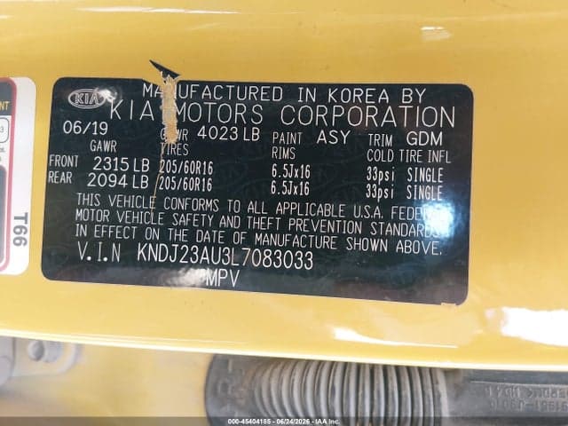 2020 KIA SOUL LX 9