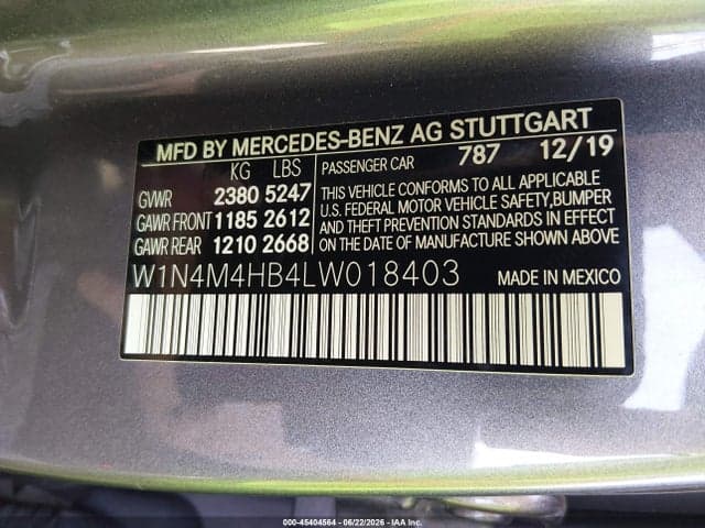 2020 MERCEDES-BENZ GLB 250 4MATIC 9