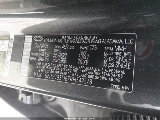 2024 HYUNDAI TUCSON SEL 9