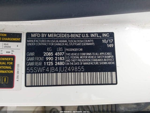 2018 MERCEDES-BENZ C 300 9