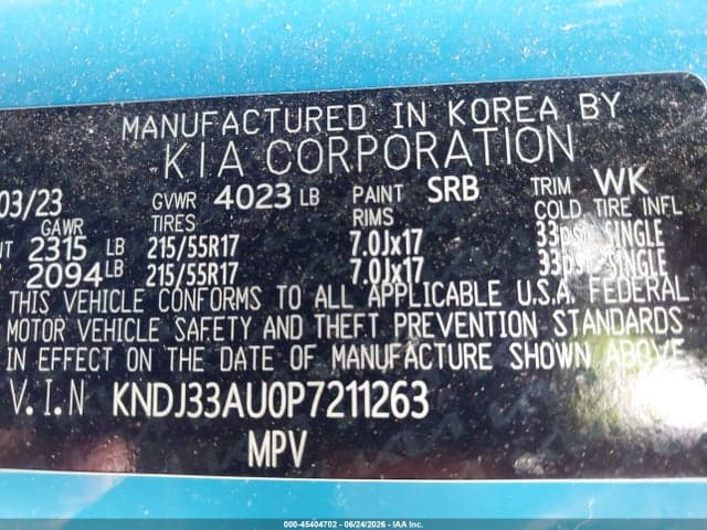 2023 KIA SOUL EX 9