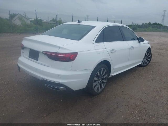 2022 AUDI A4 PREMIUM 40 TFSI QUATTRO S TRONIC 4