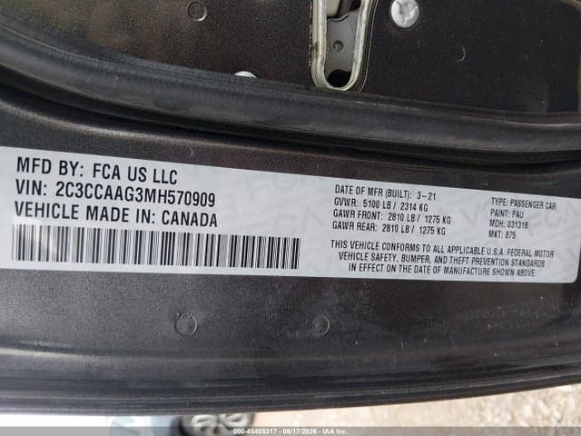 2021 CHRYSLER 300 TOURING L 9