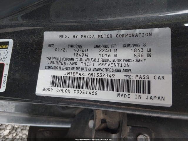 2021 MAZDA MAZDA3 SELECT 9