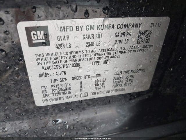 2017 BUICK ENCORE ESSENCE 9