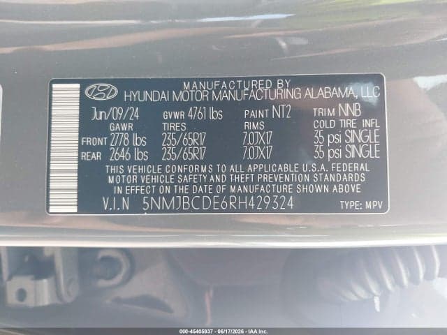 2024 HYUNDAI TUCSON SEL 9