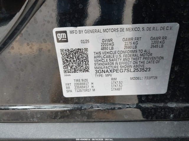 2025 CHEVROLET EQUINOX AWD LT 10