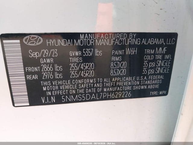 2023 HYUNDAI SANTA FE CALLIGRAPHY 9