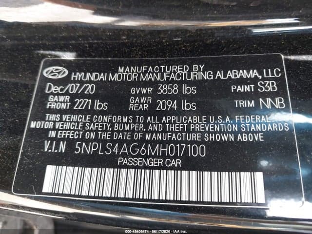 2021 HYUNDAI ELANTRA SEL 9