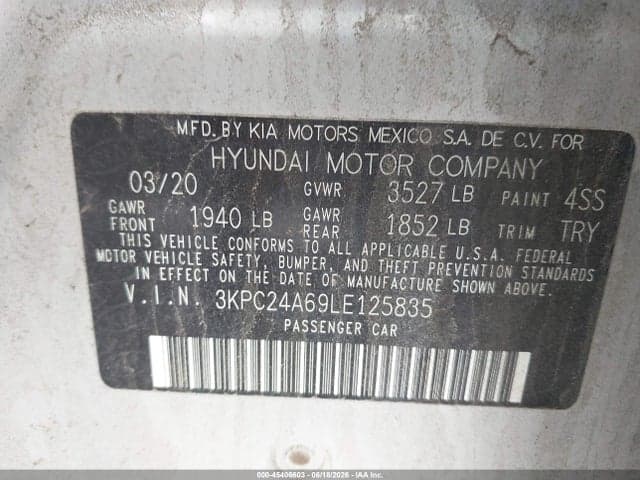 2020 HYUNDAI ACCENT SE 9