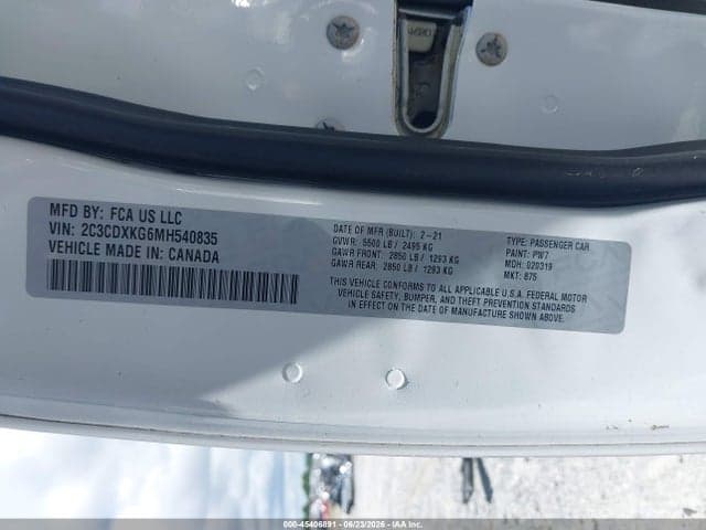 2021 DODGE CHARGER POLICE AWD 9
