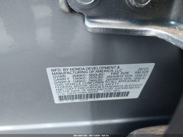 2024 ACURA MDX STANDARD 9
