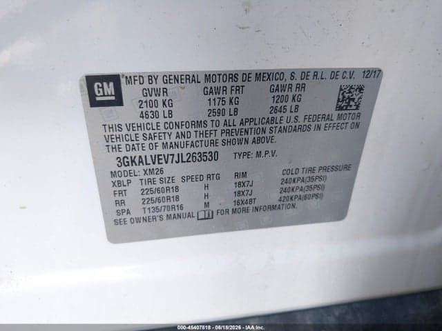 2018 GMC TERRAIN SLT 9
