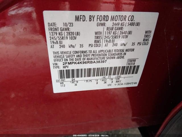 2024 FORD EDGE TITANIUM 9