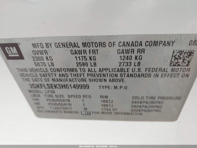 2017 GMC TERRAIN SLE-1 9