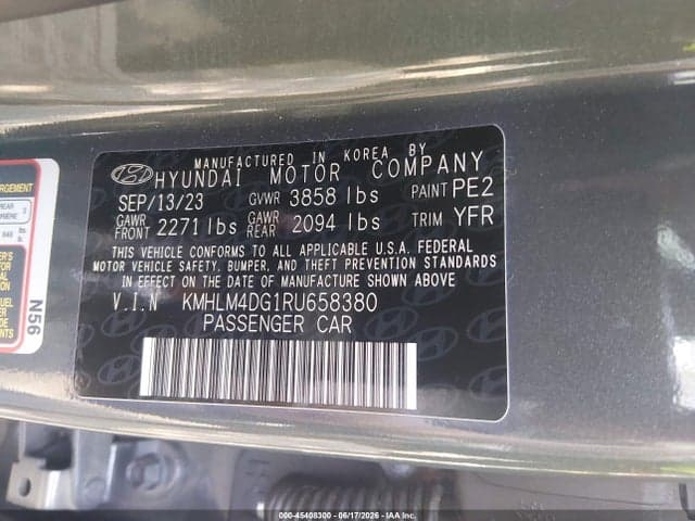 2024 HYUNDAI ELANTRA SEL 9