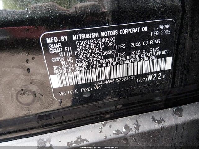 2025 MITSUBISHI OUTLANDER SEL 9
