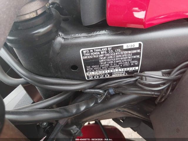 2020 HONDA CBR650 RA 10
