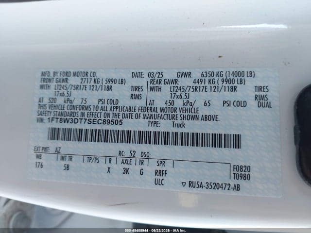 2025 FORD F-350 LARIAT 9