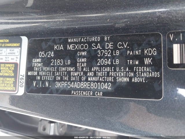 2024 KIA FORTE GT-LINE 9