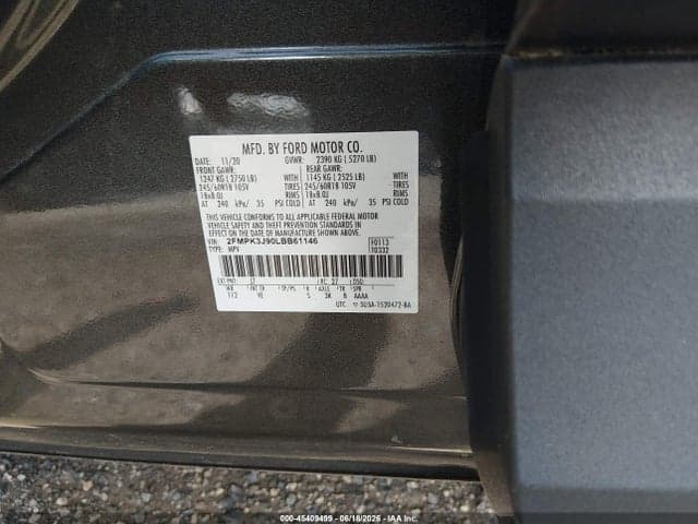 2020 FORD EDGE SEL 9