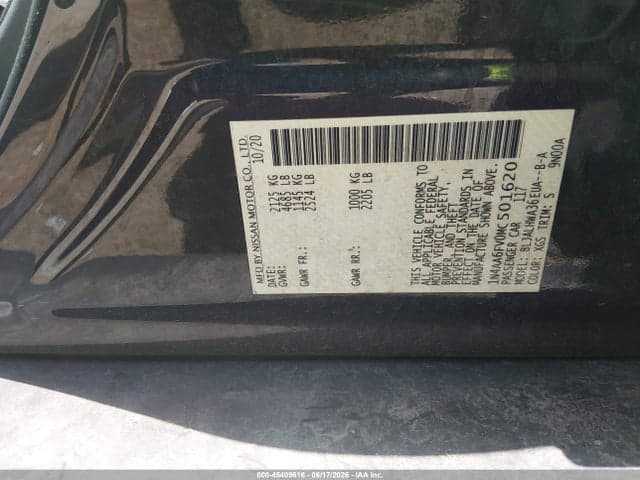 2021 NISSAN MAXIMA PLATINUM XTRONIC CVT 9