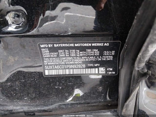2023 BMW X5 PHEV XDRIVE45E 9