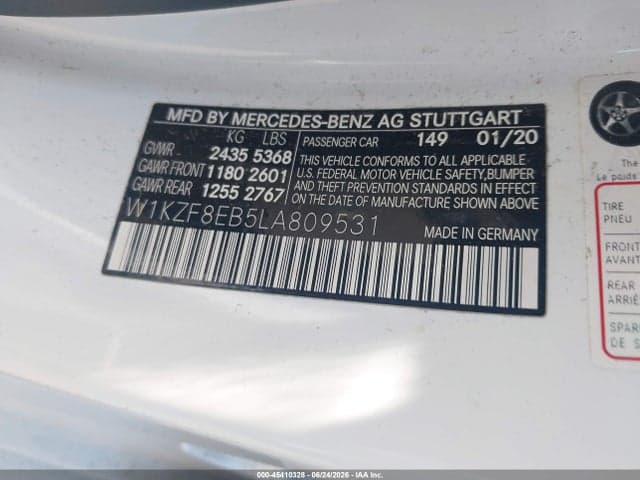 2020 MERCEDES-BENZ E 350 4MATIC 9