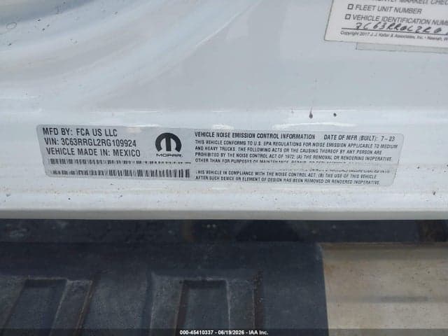 2024 RAM 3500 TRADESMAN 4X4 8' BOX 10