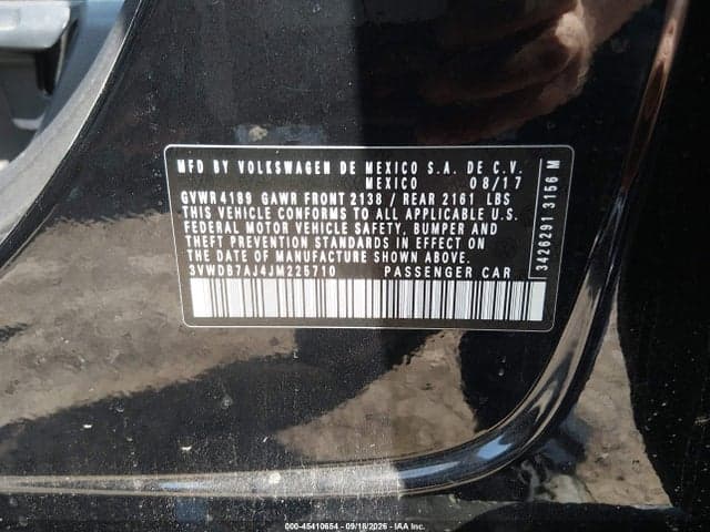 2018 VOLKSWAGEN JETTA 9