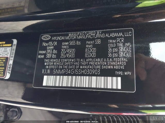 2025 HYUNDAI SANTA FE HYBRID LIMITED 9