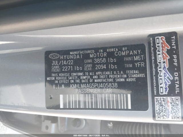 2023 HYUNDAI ELANTRA SEL 9