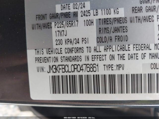 2024 MAZDA CX-5 2.5 S PREFERRED 9