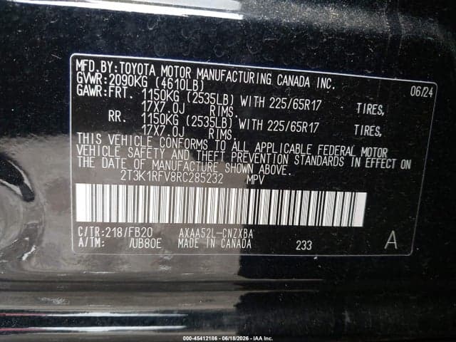 2024 TOYOTA RAV4 LE 9