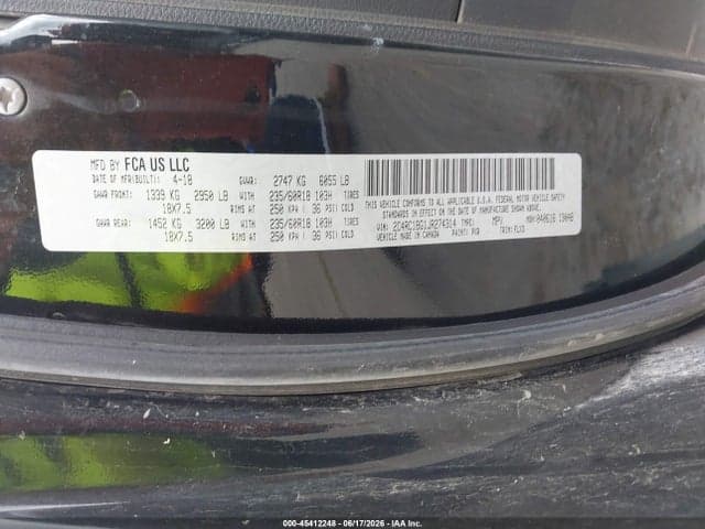 2018 CHRYSLER PACIFICA TOURING L 9