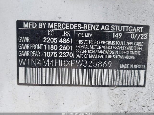 2023 MERCEDES-BENZ GLB 250 4MATIC 9