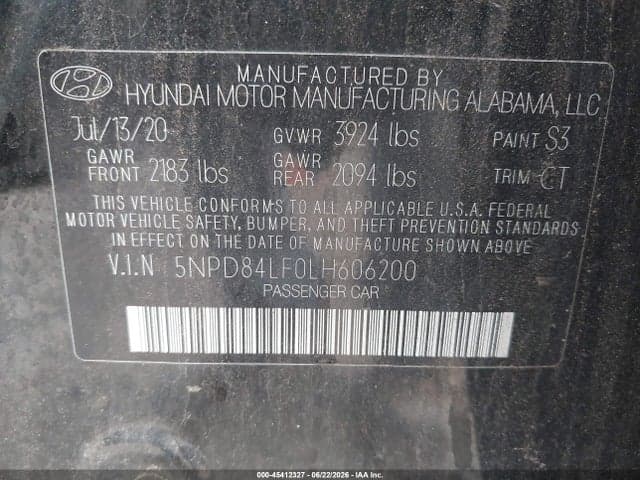 2020 HYUNDAI ELANTRA VALUE EDITION 9